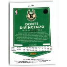 2021-22 Donruss Optic #90 Donte DiVincenzo