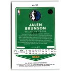 2021-22 Donruss Optic #97 Jalen Brunson
