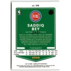 2021-22 Donruss Optic #126 Saddiq Bey
