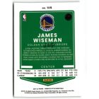 2021-22 Donruss Optic #135 James Wiseman