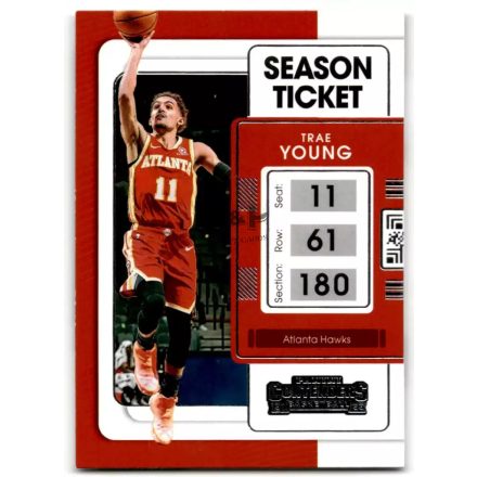 2021-22 Panini Contenders #4 Trae Young