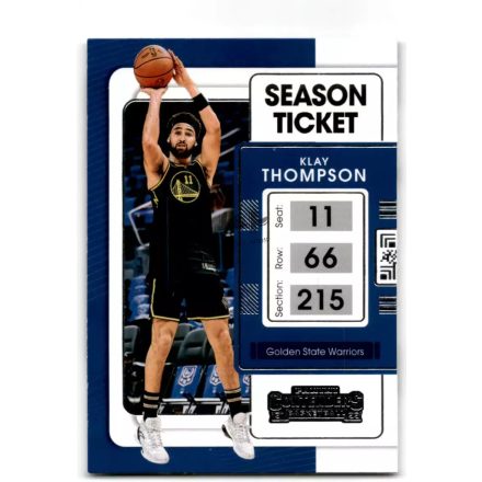 2021-22 Panini Contenders #20 Klay Thompson