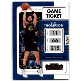   2021-22 Panini Contenders Game Ticket Bronze #20 Klay Thompson