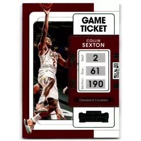   2021-22 Panini Contenders Game Ticket Green #86 Collin Sexton