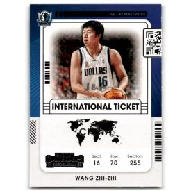   2021-22 Panini Contenders International Ticket #21 Wang Zhi-zhi