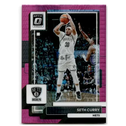2022-23 Donruss Optic Hyper Pink #29 Seth Curry