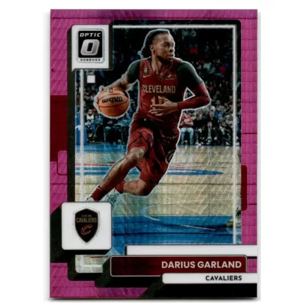 2022-23 Donruss Optic Hyper Pink #98 Darius Garland