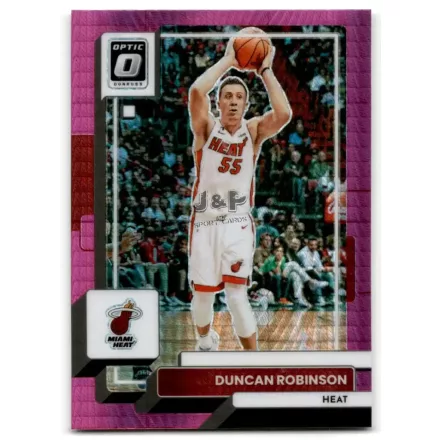 2022-23 Donruss Optic Hyper Pink #162 Duncan Robinson