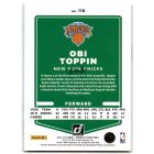 2021-22 Donruss #118 Obi Toppin