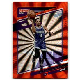 2021-22 Donruss Holo Orange Laser #43 Tyrese Haliburton