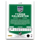 2021-22 Donruss Holo Orange Laser #43 Tyrese Haliburton