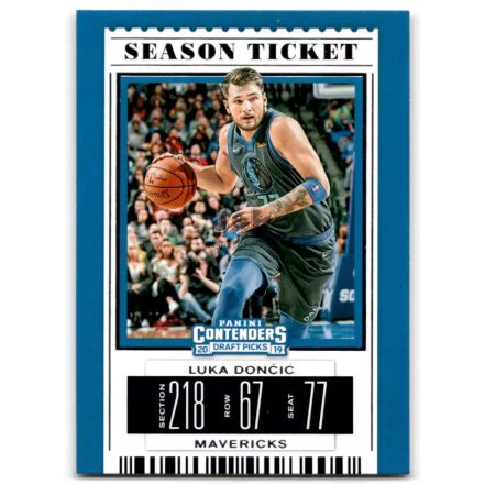 2019-20 Panini Contenders Draft Picks #39 Luka Doncic