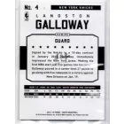 2015-16 Hoops #4 Langston Galloway