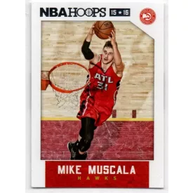 2015-16 Hoops #16 Mike Muscala