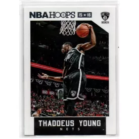 2015-16 Hoops #50 Thaddeus Young