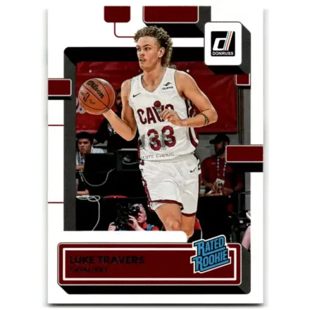 2022-23 Donruss #248 Luke Travers RR RC