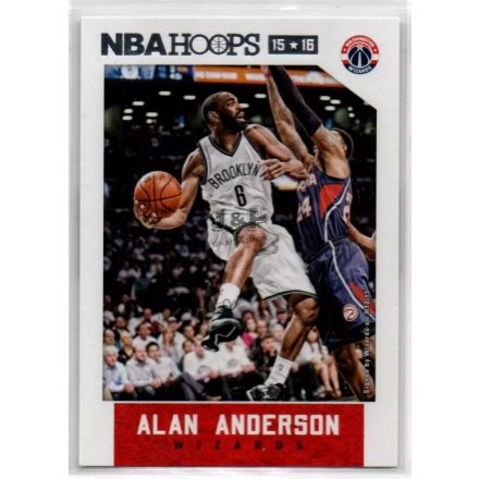 2015-16 Hoops #55 Alan Anderson