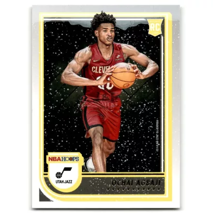 2022-23 Hoops Winter #244 Ochai Agbaji