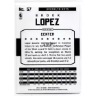 2015-16 Hoops #57 Brook Lopez