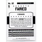 2015-16 Hoops #62 Kenneth Faried