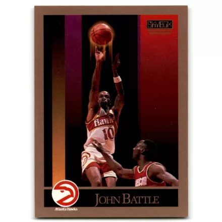 1990-91 SkyBox #1 John Battle