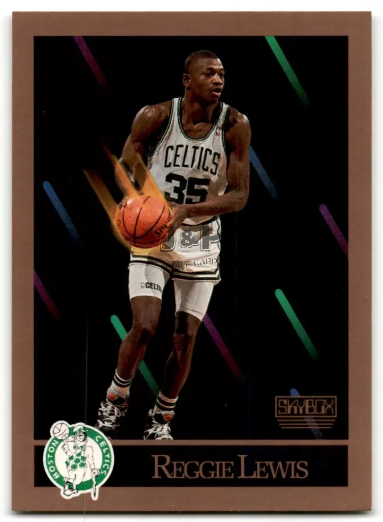 1990-91 SkyBox #18 Reggie Lewis - Sport Kártya Bolt - Kosara