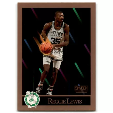 1990-91 SkyBox #18 Reggie Lewis
