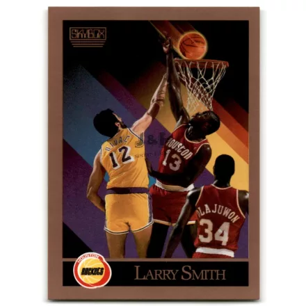 1990-91 SkyBox #111 Larry Smith