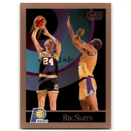 1990-91 SkyBox #122 Rik Smits