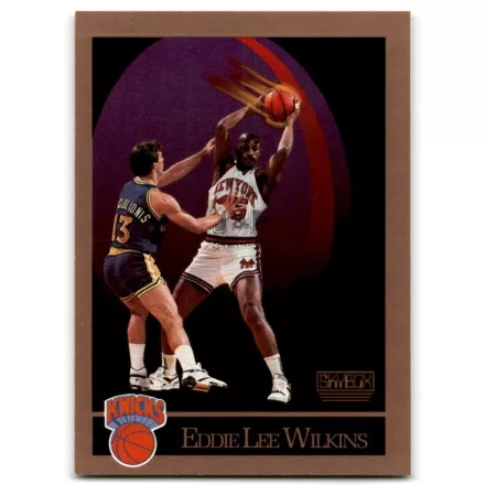 1990-91 SkyBox #196 Eddie Lee Wilkins