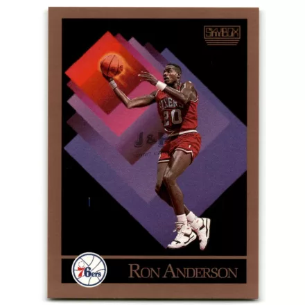 1990-91 SkyBox #210 Ron Anderson