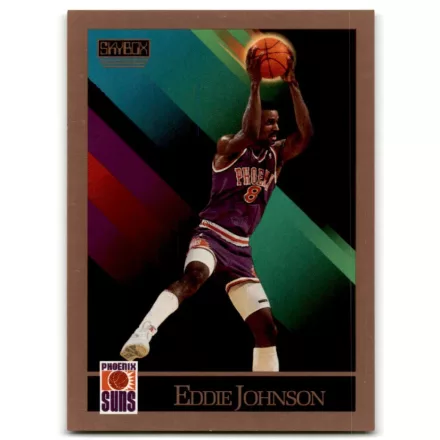 1990-91 SkyBox #223 Eddie Johnson