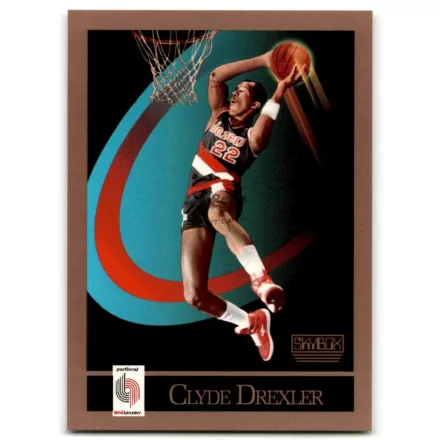 1990-91 SkyBox #233 Clyde Drexler