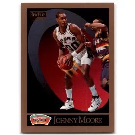 1990-91 SkyBox #258 Johnny Moore SP