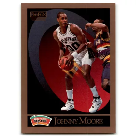 1990-91 SkyBox #258 Johnny Moore SP