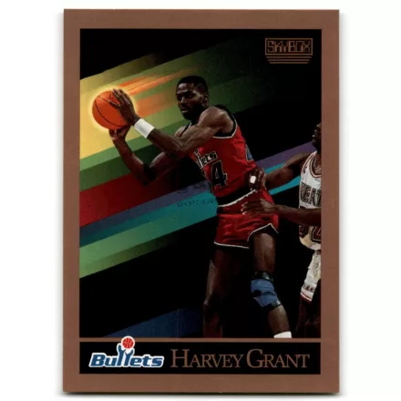1990-91 SkyBox #288 Harvey Grant