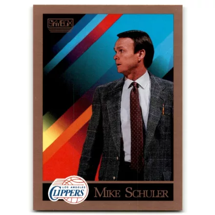 1990-91 SkyBox #312 Mike Schuler CO