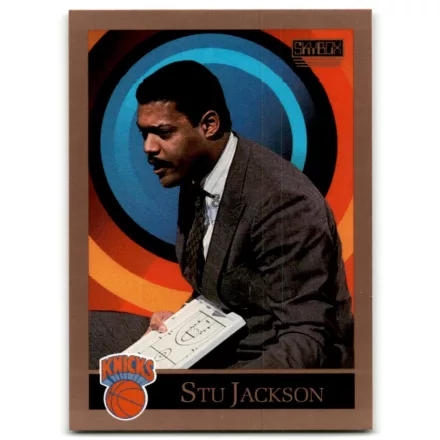 1990-91 SkyBox #318 Stu Jackson CO