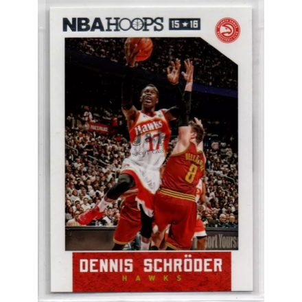 2015-16 Hoops #89 Dennis Schroder