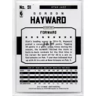 2015-16 Hoops #91 Gordon Hayward