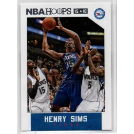 2015-16 Hoops #161 Henry Sims