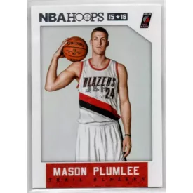 2015-16 Hoops #174 Mason Plumlee