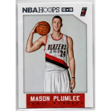 2015-16 Hoops #174 Mason Plumlee