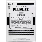 2015-16 Hoops #174 Mason Plumlee