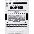 2015-16 Hoops #183 JaKarr Sampson
