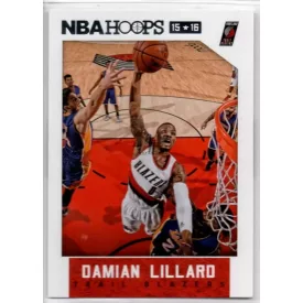 2015-16 Hoops #227 Damian Lillard