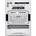 2015-16 Hoops #267 Stanley Johnson RC