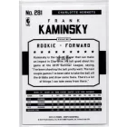 2015-16 Hoops #281 Frank Kaminsky RC