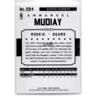 2015-16 Hoops #294 Emmanuel Mudiay RC