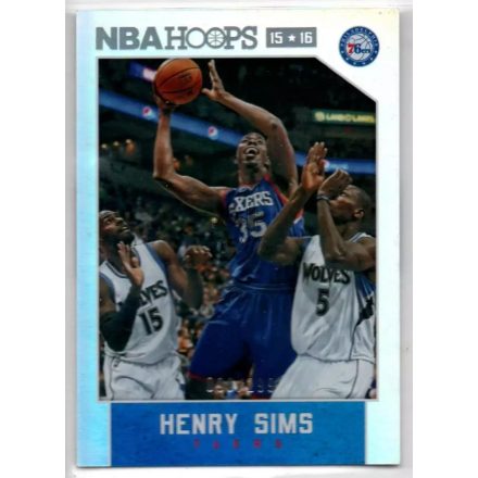 2015-16 Hoops Silver #161 Henry Sims /299